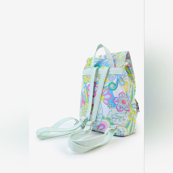 Ardene Floral Printed Drawstring Backpack - Picture 4 of 8